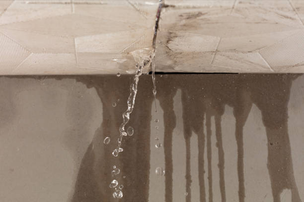 Professional Commercial Water Damage Restoration technician working in Santa Fe, TN